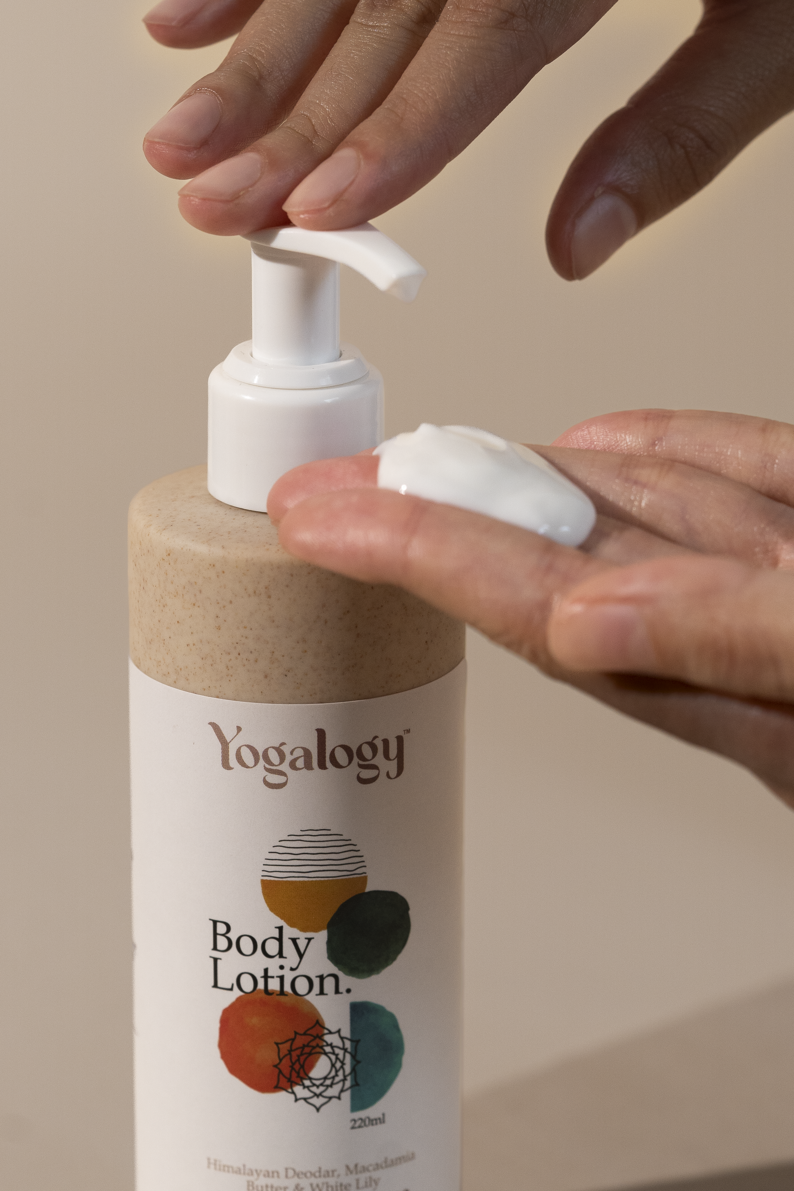 Yogalogy Soothe and Nurture Body Lotion with Himalayan Deodar, Macadamia Butter and White Lily