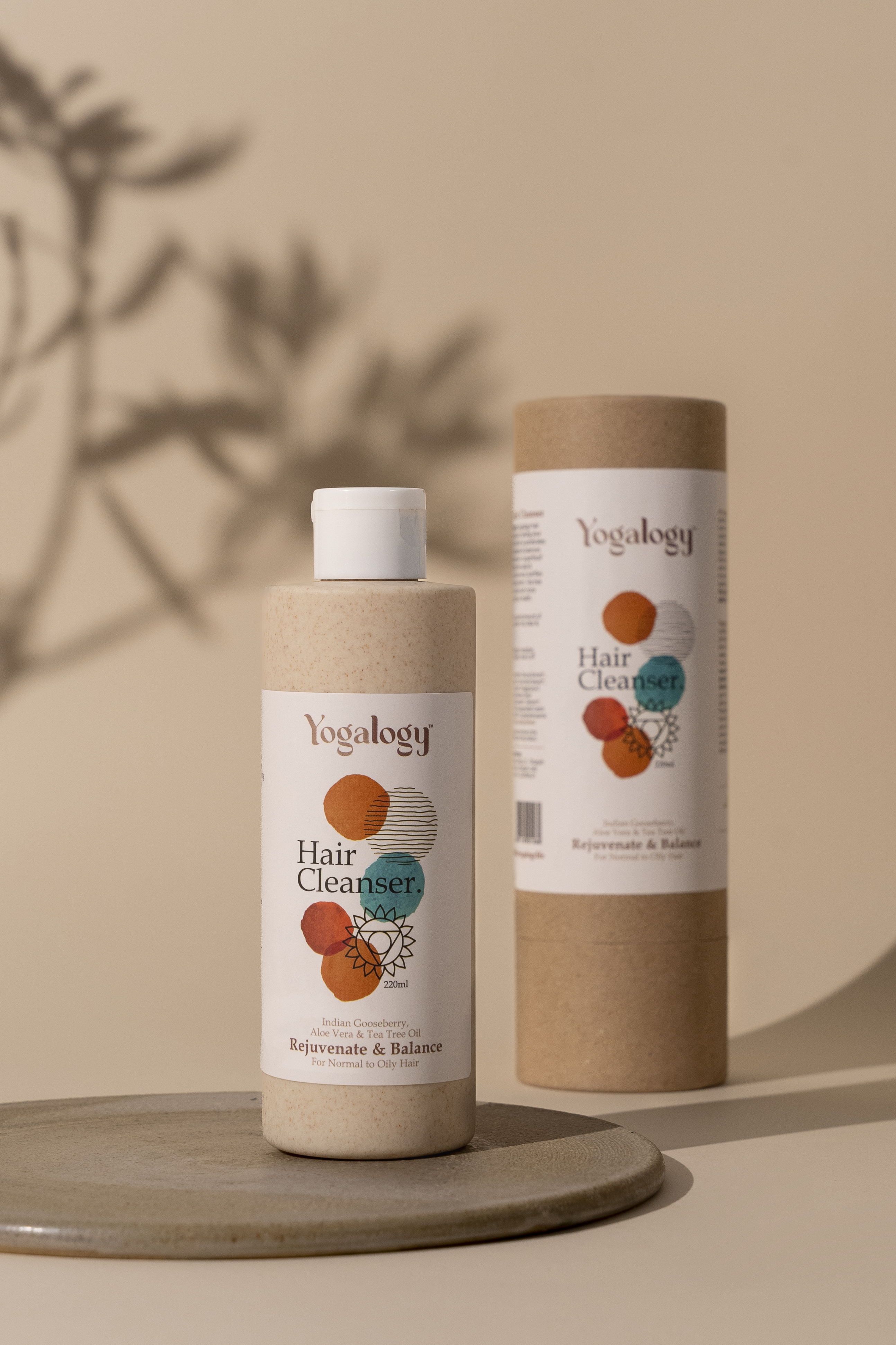 Yogalogy Rejuvenate & Balance Hair Cleanser with Indian Gooseberry, Aloe Vera and Tea Tree Oil