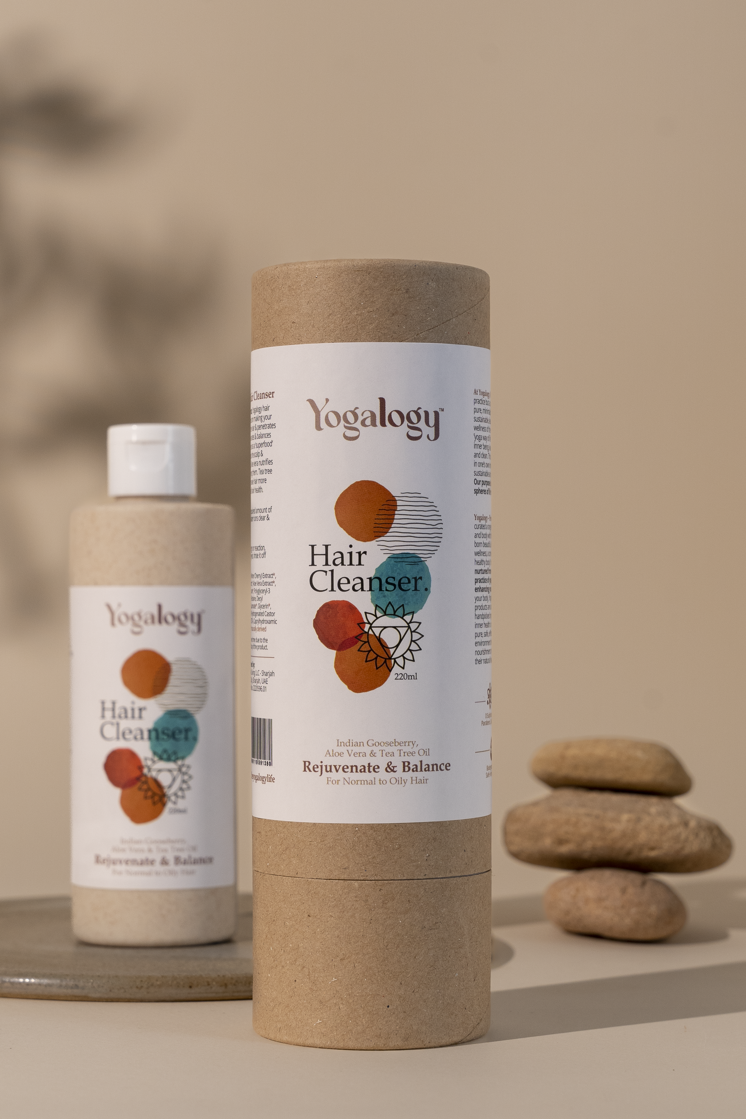 Yogalogy Rejuvenate & Balance Hair Cleanser with Indian Gooseberry, Aloe Vera and Tea Tree Oil