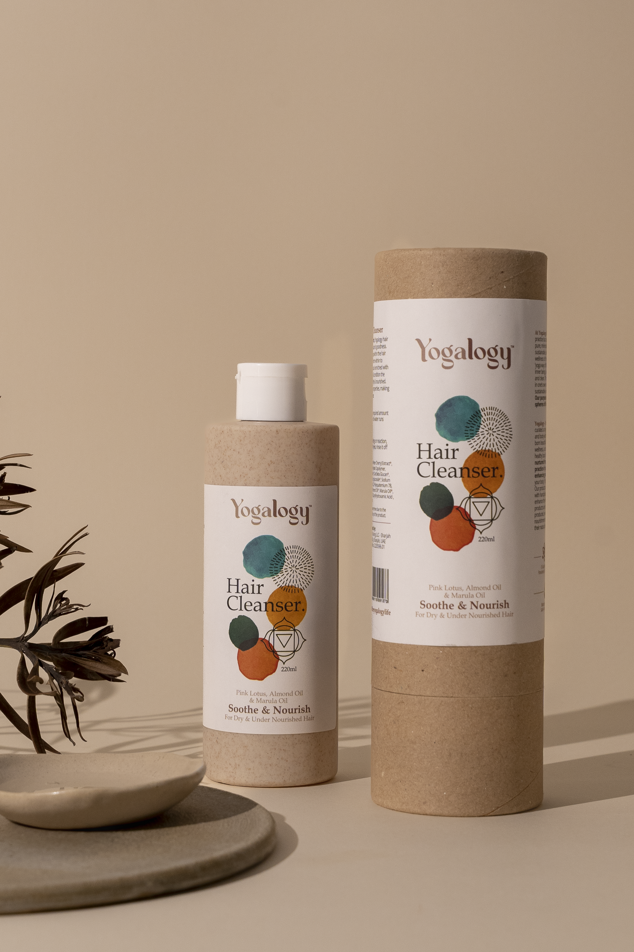 Yogalogy Soothe & Nourish Hair Cleanser With Pink Lotus, Almond Oil And Marula Oil